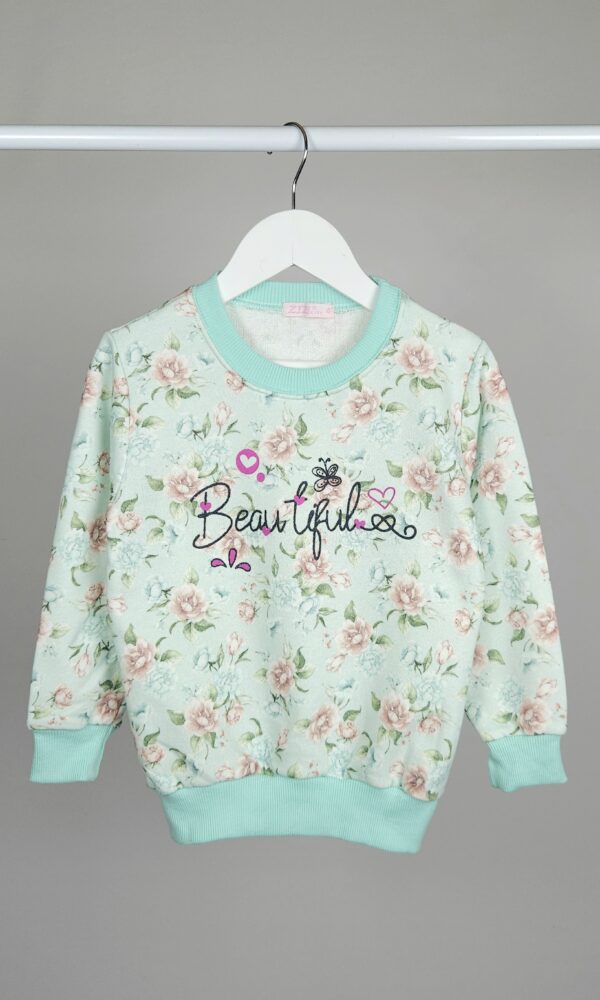 Buzo Nena Rustico Floreado Beautiful