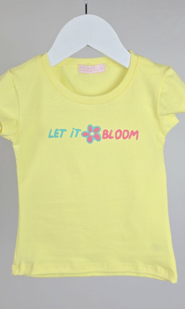 Remera Beba Let It Bloom Algodon Lycra