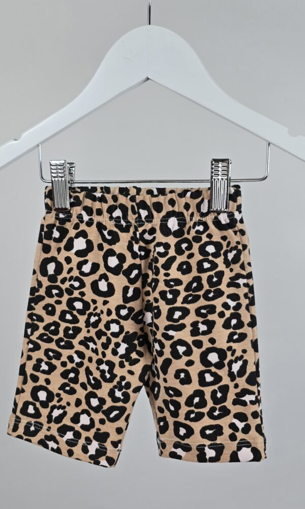 Calza Corta Nena Alg. Lycra Estamp.Animal Print