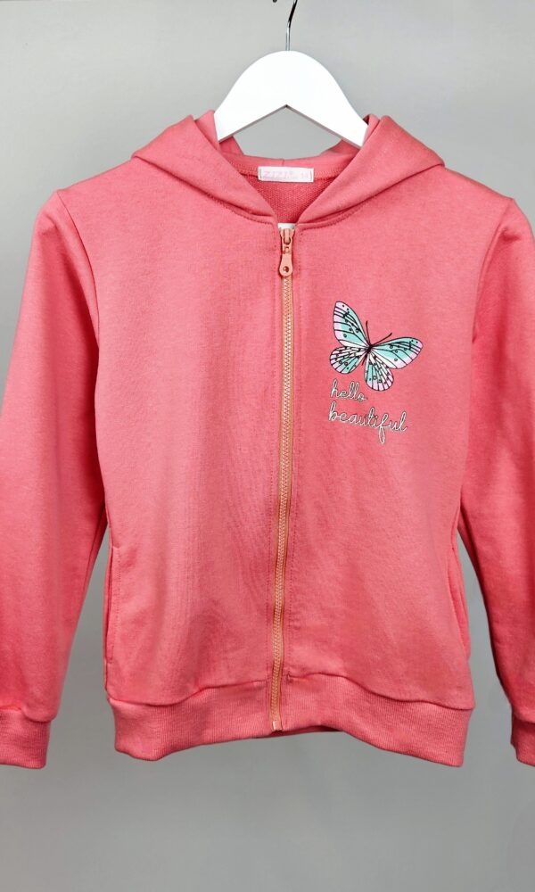 Campera Juvenil Rustico Mariposa Hello *LIQUIDACIÓN*