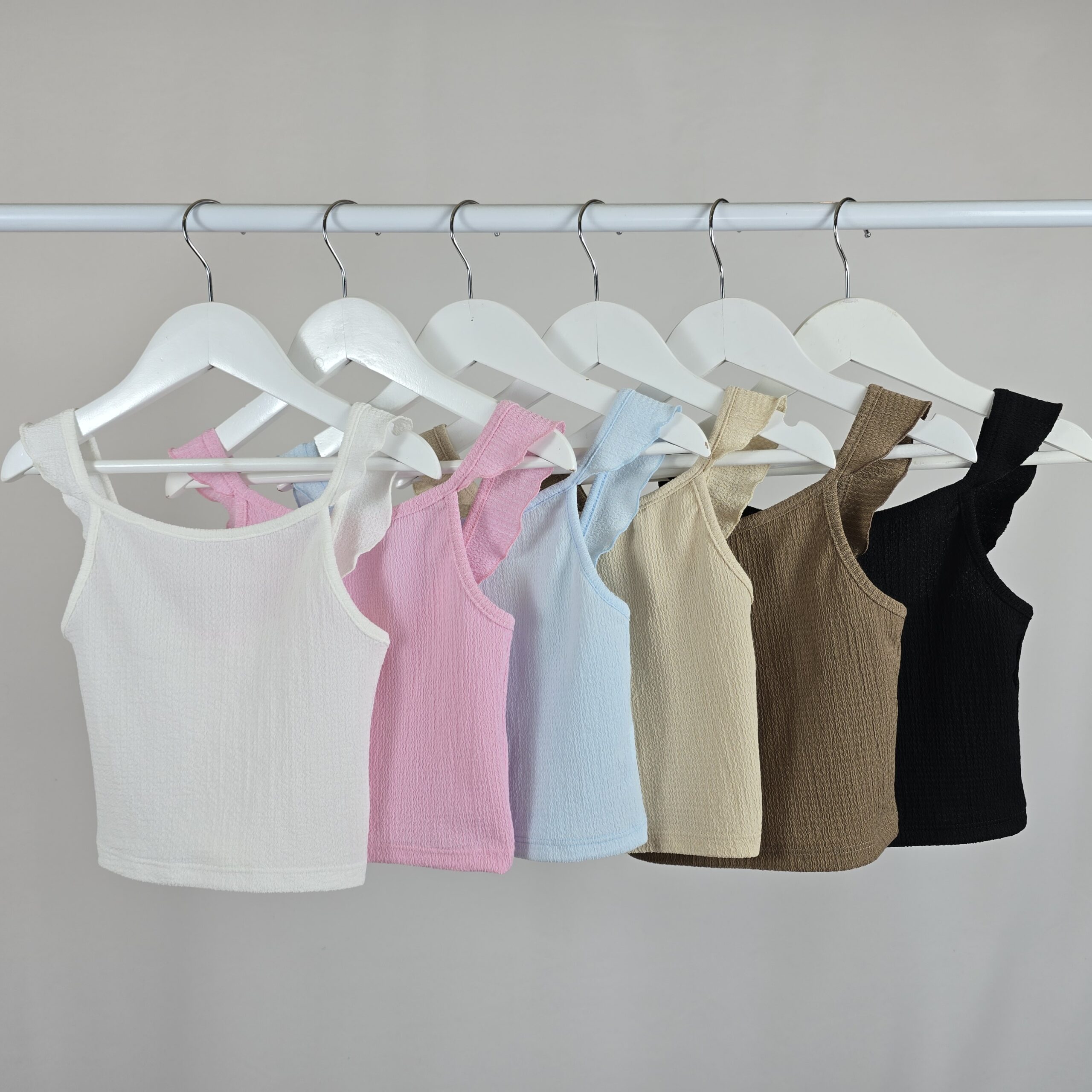 Musculosa Nena Hawai Bruselas Lisa con Bretel Bolados*LIQUIDACION* - Imagen 2