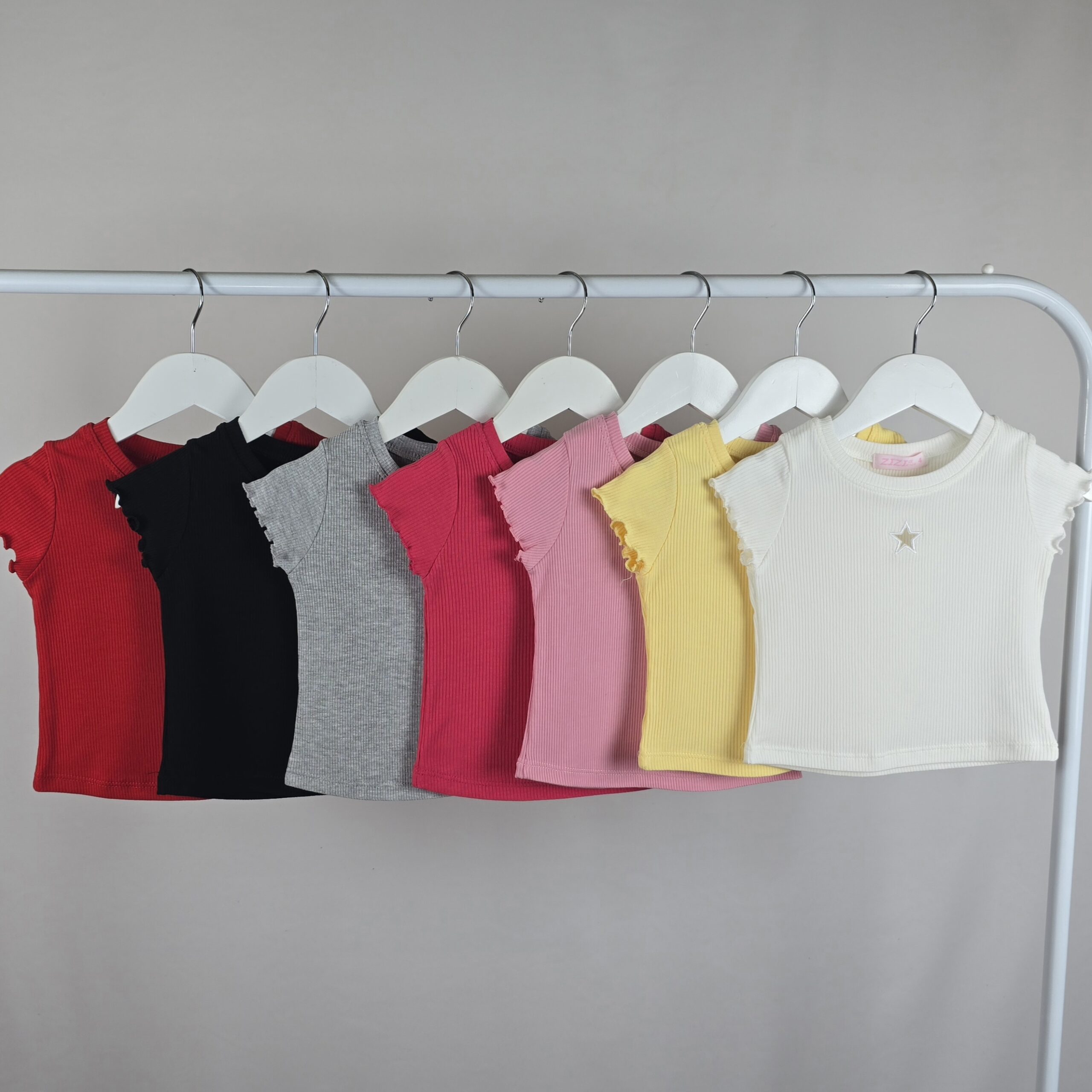 Remera Nena Morley Algodón Estrella Troquelado - Imagen 2