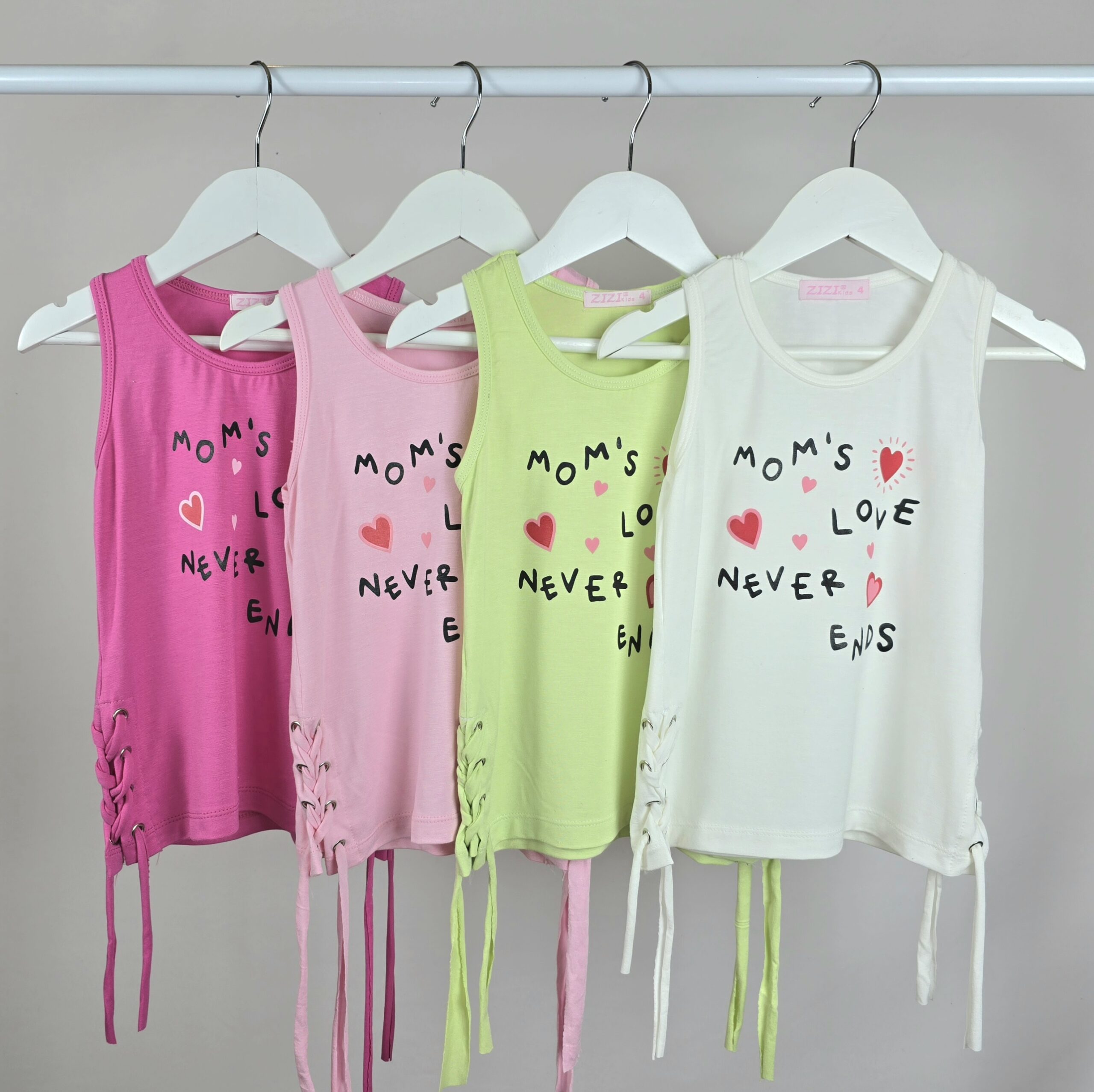 Musculosa Nena Modal Moms Love con Tiras Lateles - Imagen 2