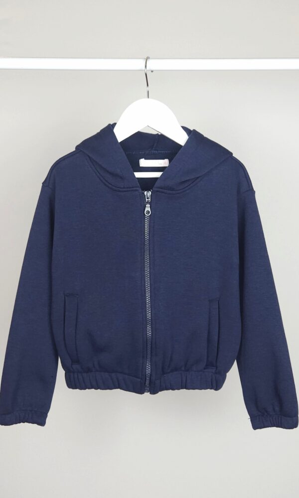 Campera Nena Friza Premium con Capucha Terminacion Elasticos