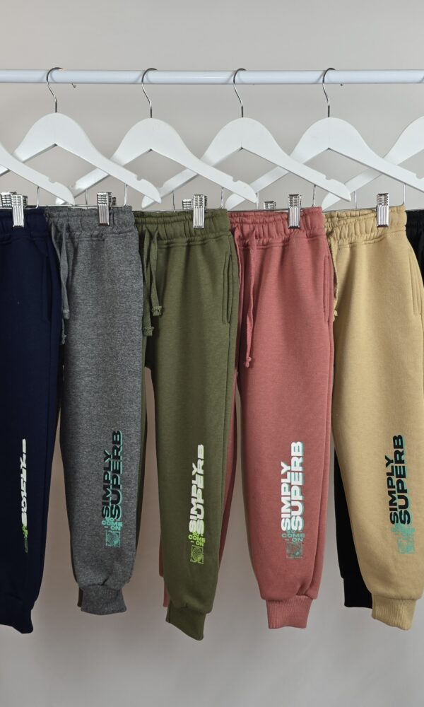 Alternative view of Pantalon Friza con Puño Simply Super 1 pierna Estamp