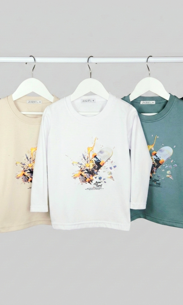 Alternative view of Camiseta Varon Patineta Jump Jersey Algodon