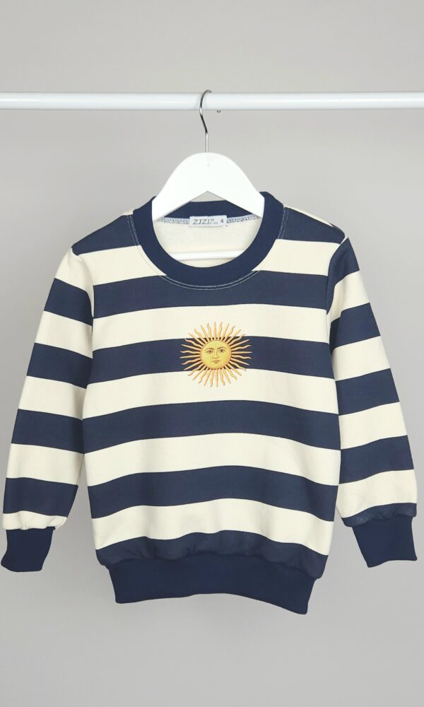 Buzo Friza Rayado Sol de Mayo