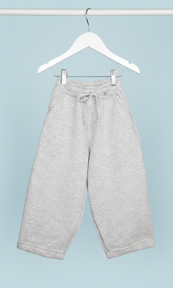 Pantalon Baggy Friza Liso con Cordón