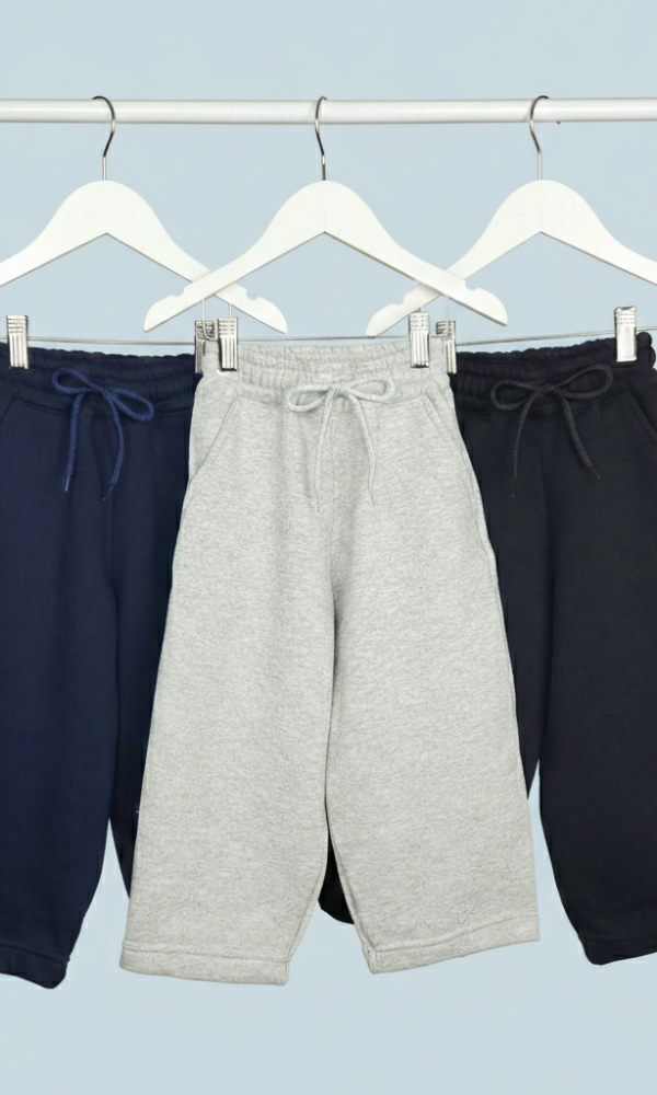 Alternative view of Pantalon Baggy Friza Liso con Cordón