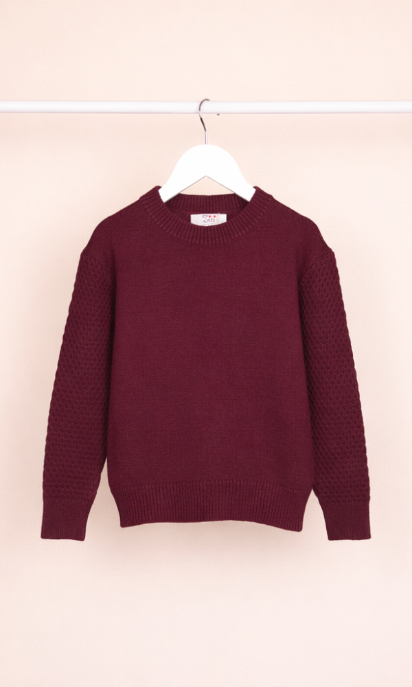 Sweater Liso Maga Waffle
