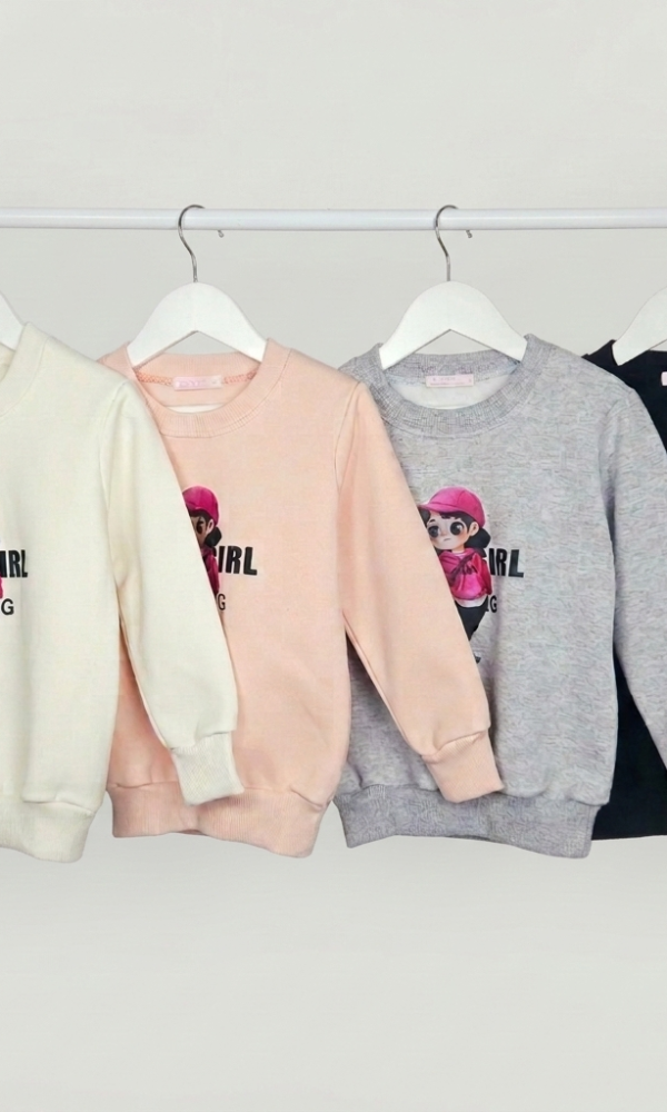 Alternative view of Buzo Friza Nena con Gorro Cute Girl