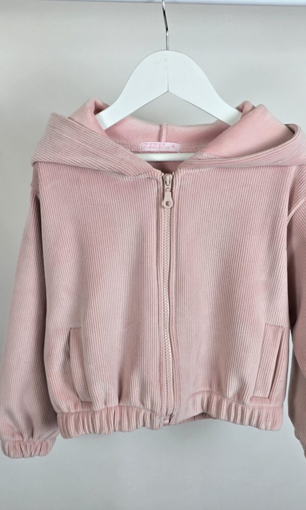 Campera Plush Corderoy con Capucha