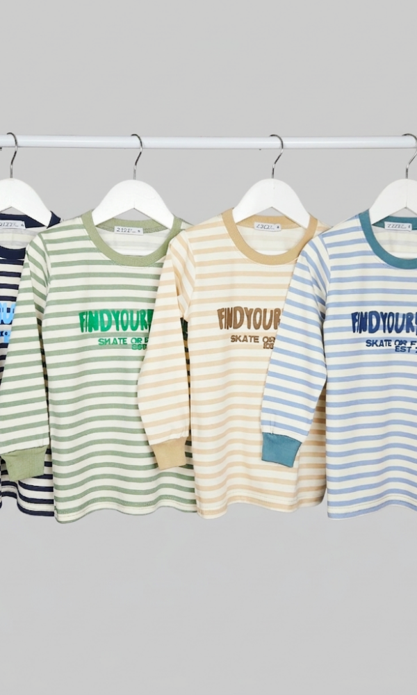 Alternative view of Camiseta Varon J. Algodon Rayada Find Your Trail