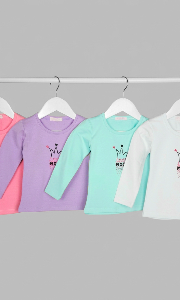 Alternative view of Camiseta beba Algodon Lycra Love Mood