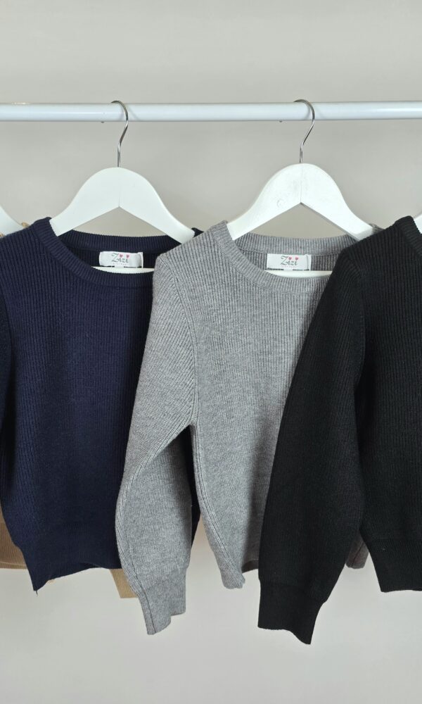 Alternative view of Sweater Hilo Lycra Liso con Canelones *OFERTA*