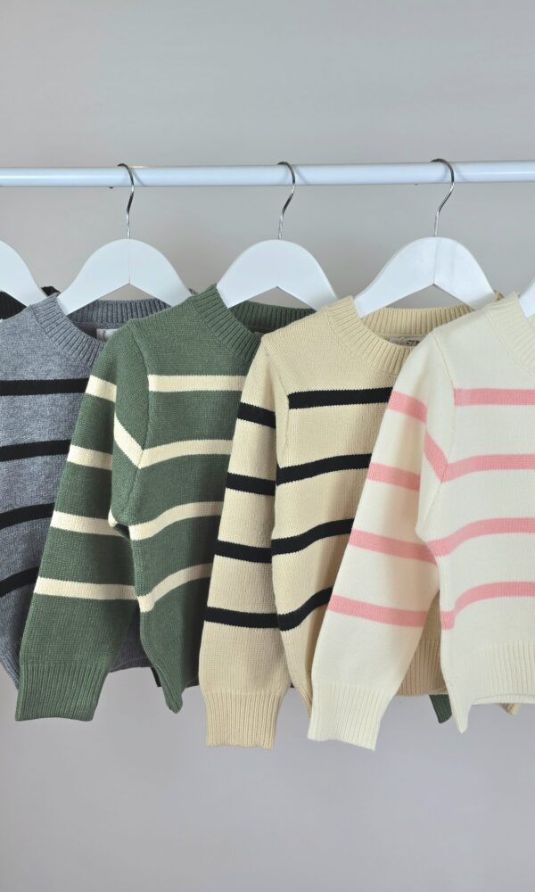 Alternative view of Sweater con Lycra Rayado *OFERTA*