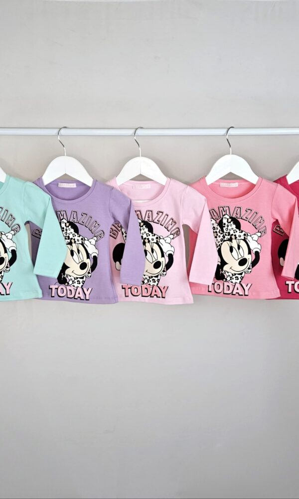 Camiseta Beba Alg. Lycra Minnie*OFERTA*