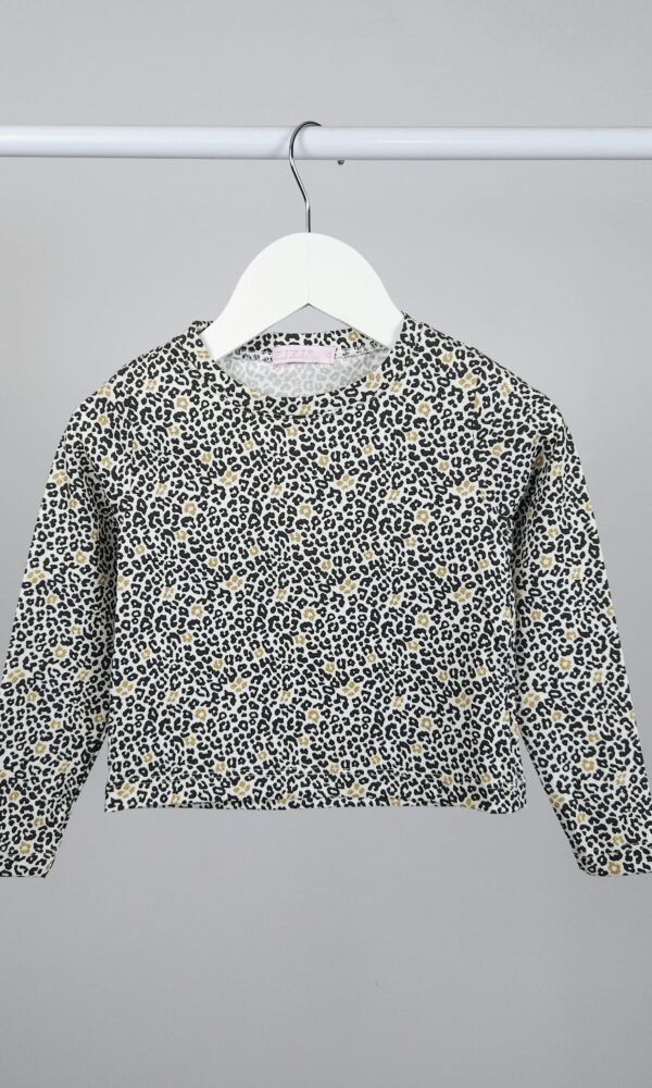 Camiseta Corta Nena Alg Lycra Animal Print