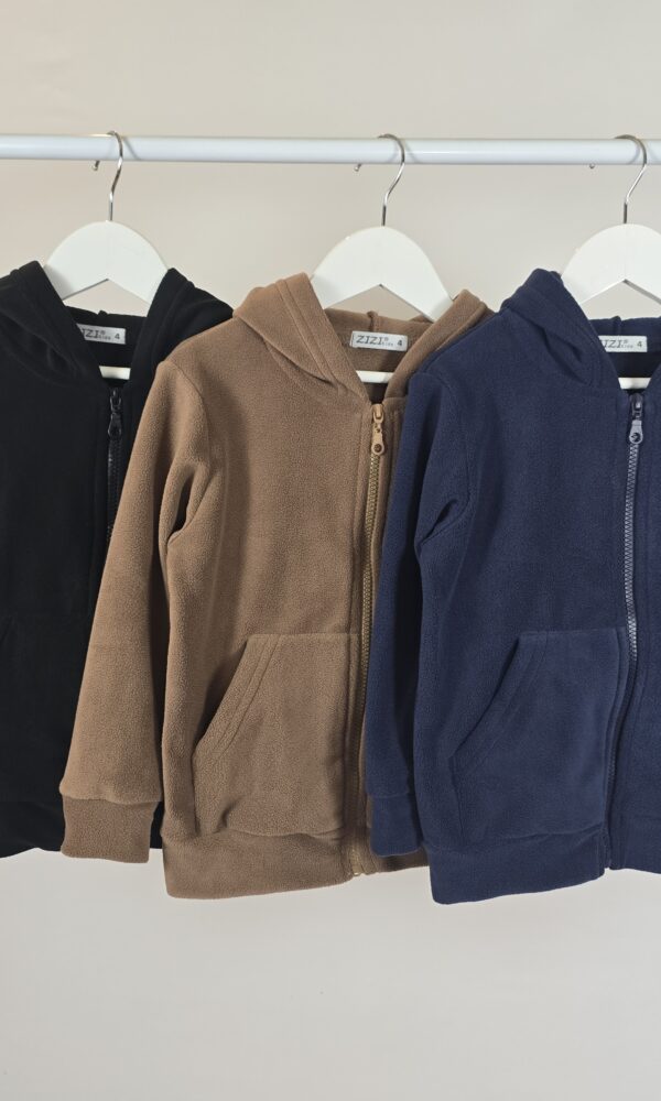 Alternative view of Campera Polar Patagonia con Canguro