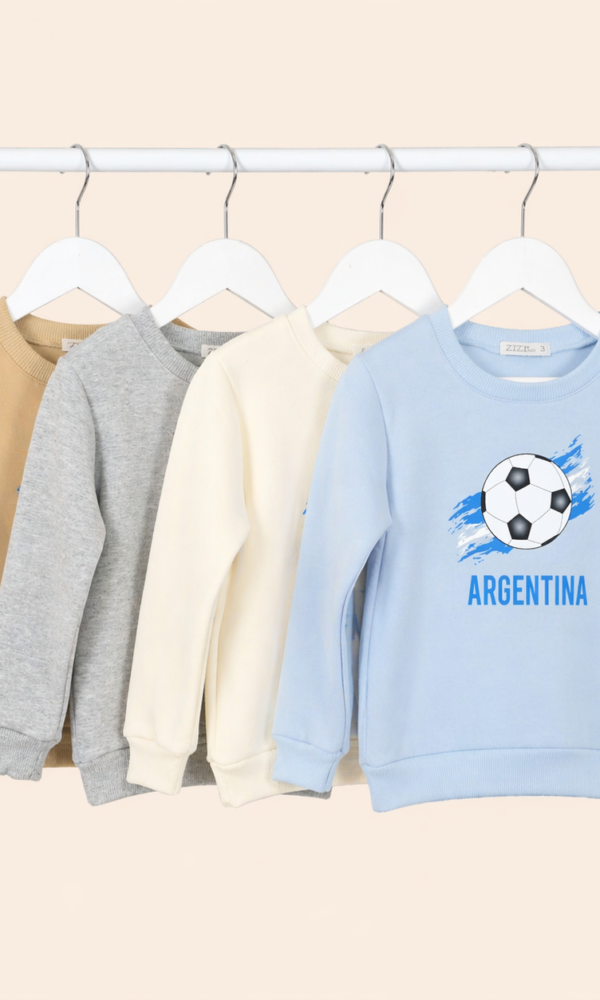 Alternative view of Buzo Bebe Friza Argentina Pelota