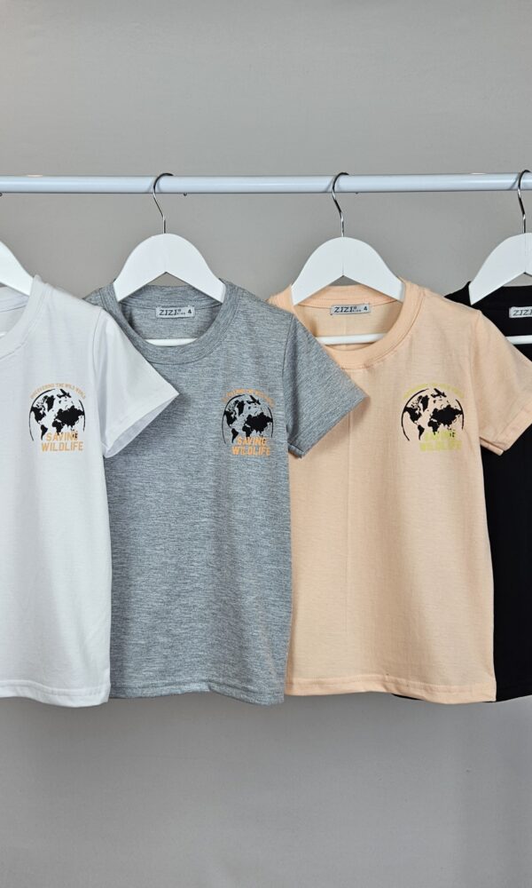 Remera Varon Pechera Mundo Jersey Algodon