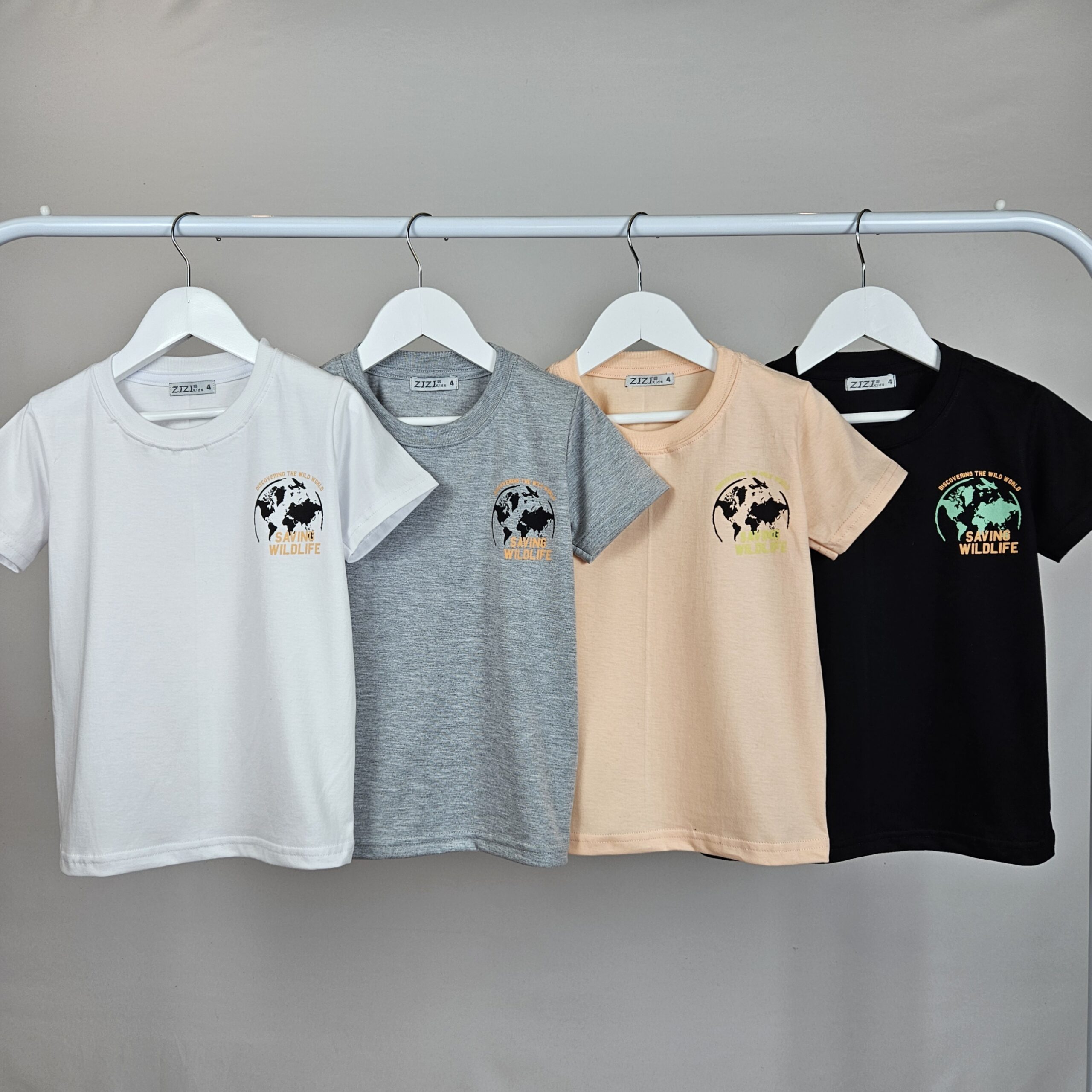 Remera Varon Pechera Mundo Jersey Algodon