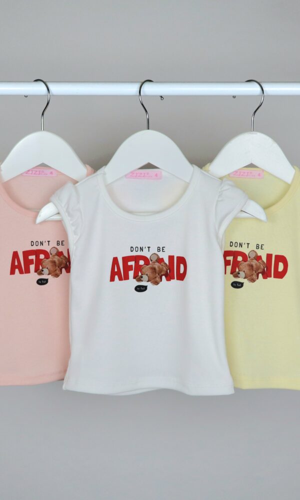 Alternative view of Remera Nena Melvie Osito Afraid