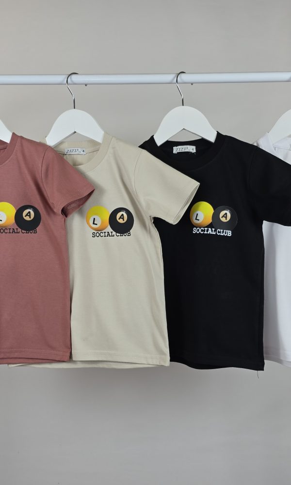 Alternative view of Remera Varon L A Social Club con Espalda Jersey Algodon