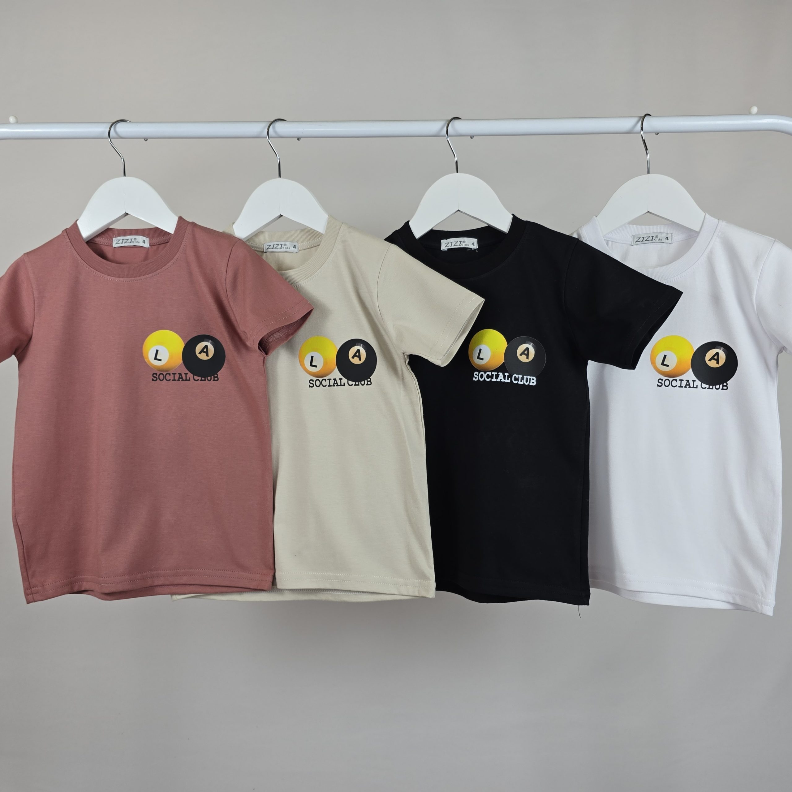 Remera Varon L A Social Club con Espalda Jersey Algodon - Imagen 2