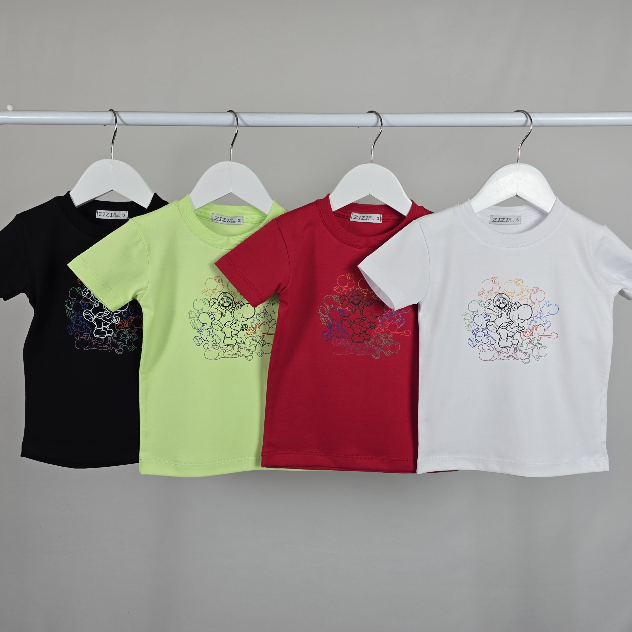 Remera Bebe Varon Mario y Dinos - Imagen 2