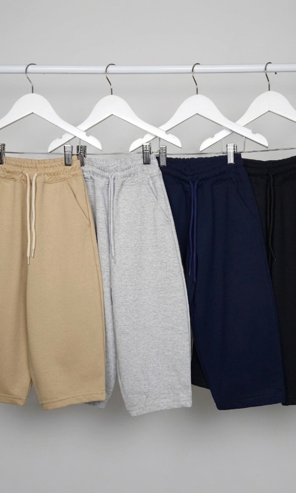 Alternative view of Pantalon Baggy Rustico Liso con Cordon