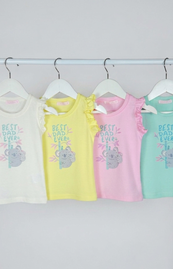Alternative view of Remera Beba Koala Best con Voladitos