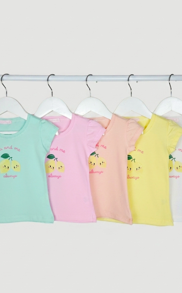 Alternative view of Remera Beba Limones Always Alg. Lycra