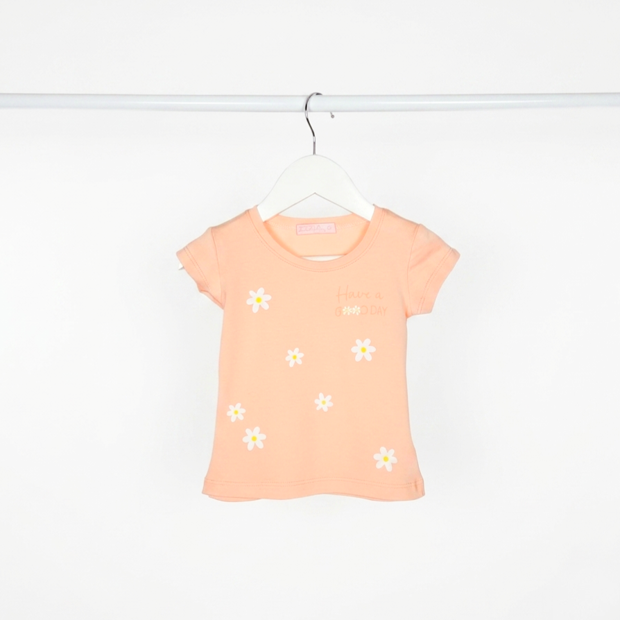 Remera Beba Margaritas Salpicadas Good Day