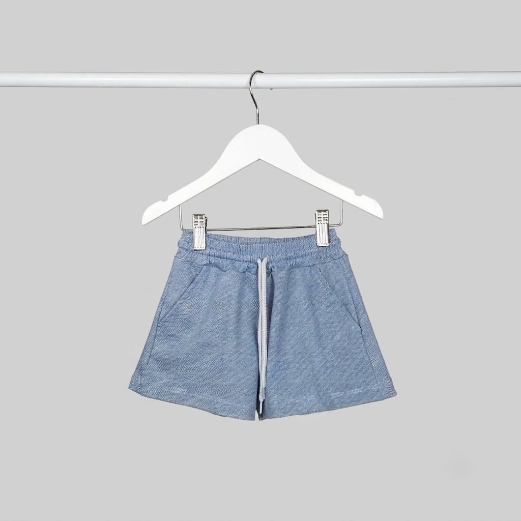 Short Simil Jean de Colores con Cordon