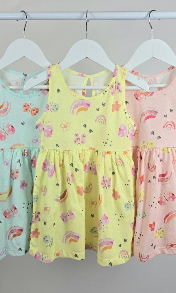 Alternative view of Vestido C/Gota Jersey Alg.Mariposa Arcoiris *LIQUIDACIÓN*