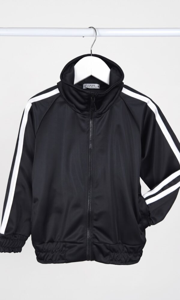 Campera Deportivo Liso con Tiras