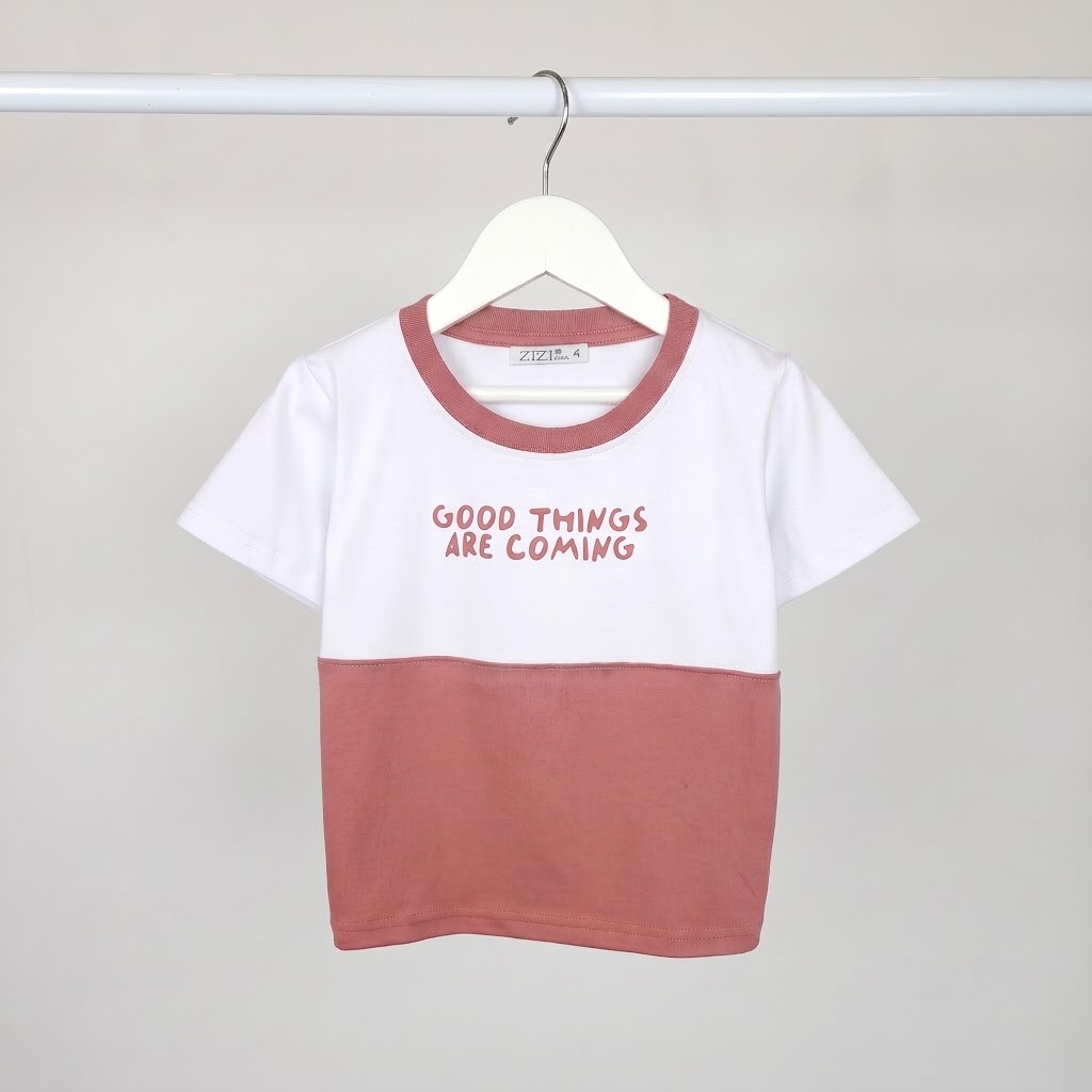 Remera Jersey Alg Combinado Good Things