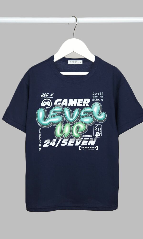 Remera Varon Level Up Jersey Algodon