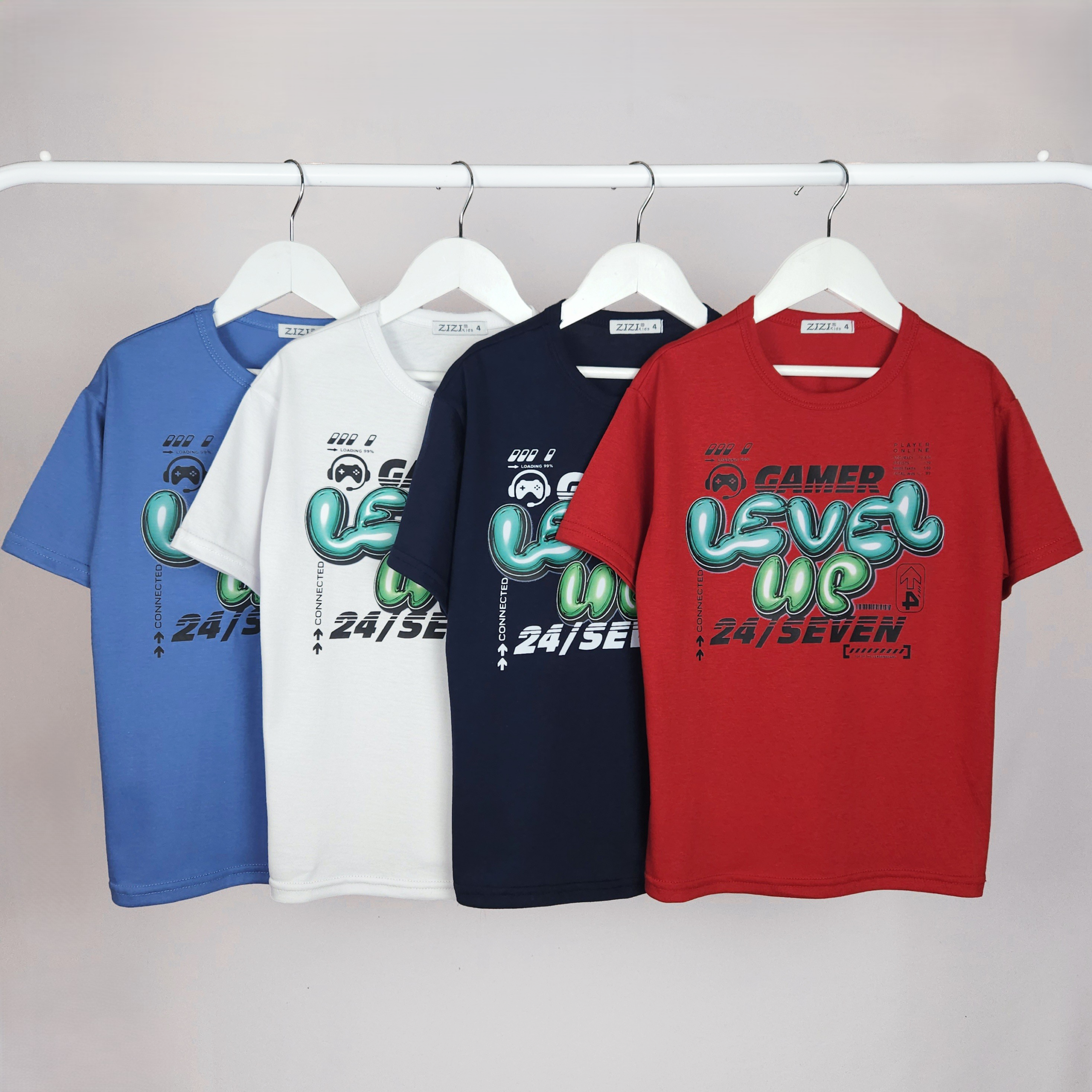 Remera Varon Level Up Jersey Algodon - Imagen 2